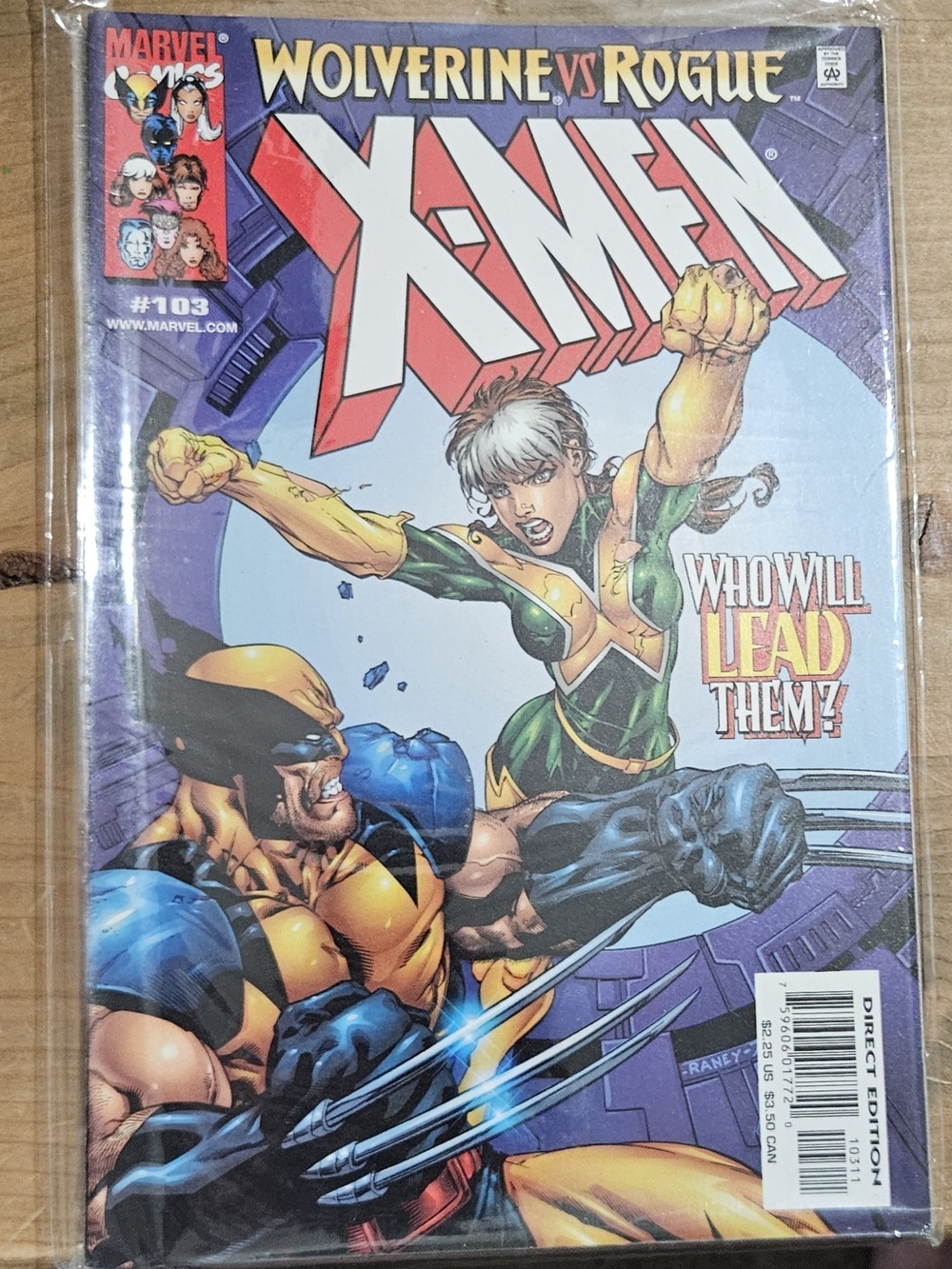 Marvel Comics  X-Men Wolverine Vs. Rogue  #103 2000 Raw 9.6-9.8